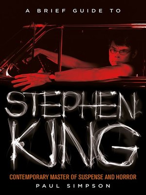 cover image of A Brief Guide to Stephen King